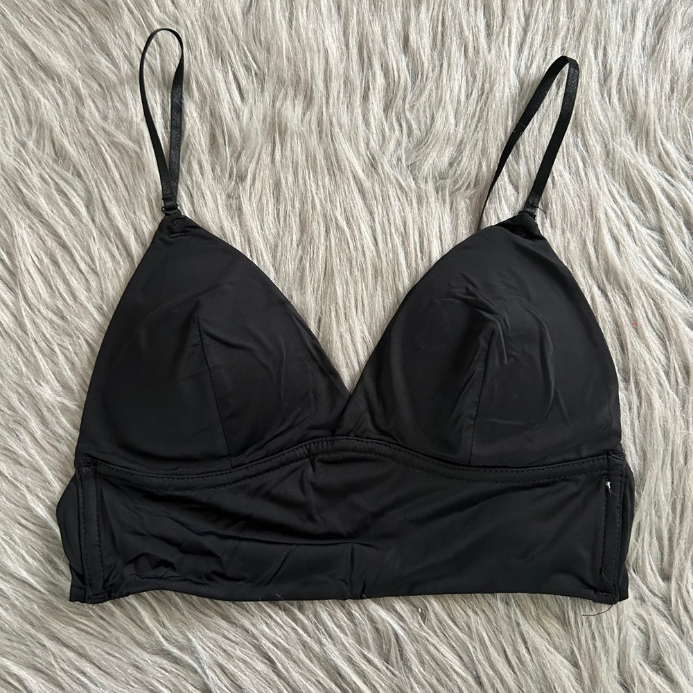 Altar'd State Wireless Bralette Womens‎ Size Small Black Padded Back Closure